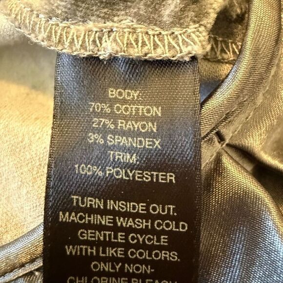 White House Black Market Silver Velvet/Satin Jacket Sz 8 Victorian, Castlecore - Picture 14 of 16